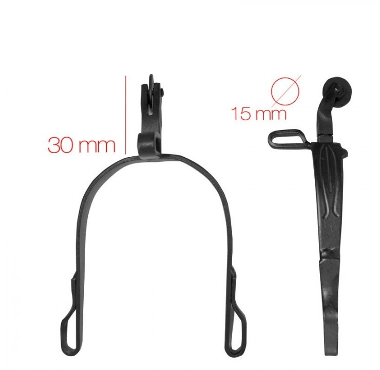 ESPUELA VAQUERA ECO. GALLO CORTO RULETA LISA