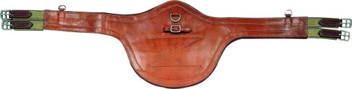 Cincha Protectora Cuero Salto Zaldi 125cm