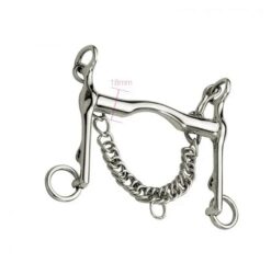 Bocado Doma Inox 18mm