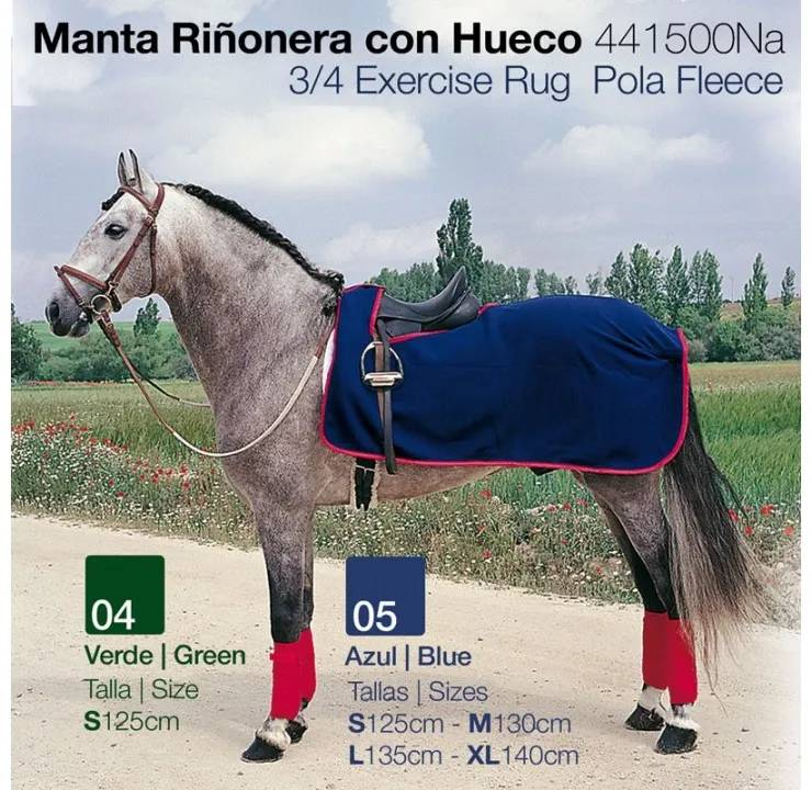MANTA RIÑONERA CON HUECO