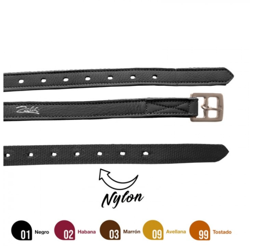 Acion Estribo Zaldi Extra Cuero / nylon
