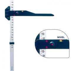 Medidor Hipometro Aluminio Potros