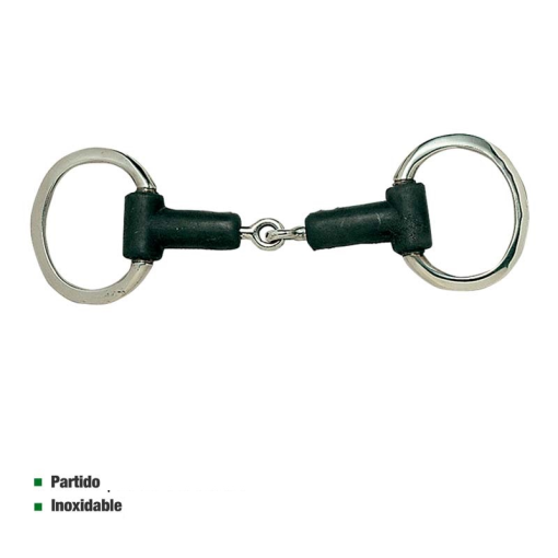 FILETE OLIVA INOX GOMA PARTIDO