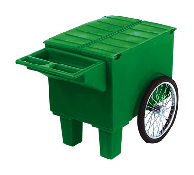 CARRETILLA PARA PIENSO CON RUEDAS