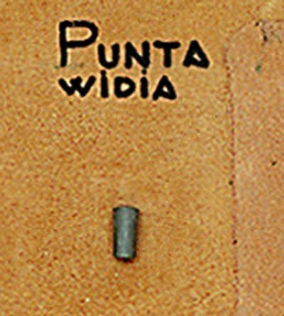 Ramplon -Punta Widia- Mustad 9.5M. 100Uds.