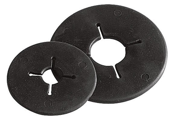 Arandela Filete Goma Abierta Grande Negro