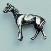 Pin Plata Caballo