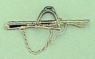 Sujetacorbatas Estribo Plata