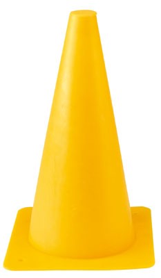 Cono Para Entrenamiento Amarillo