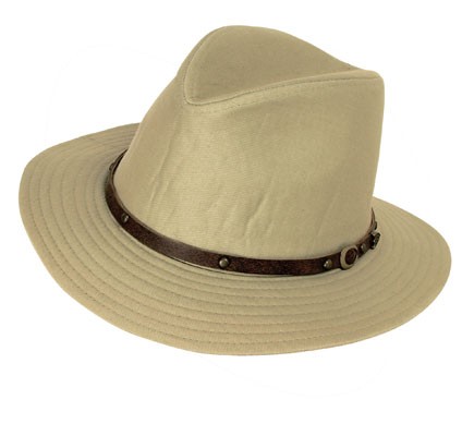 Sombrero Indiana Cinta  Beige