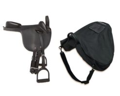 Silla Inglesa Pony Completa Negra