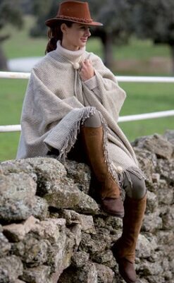 Poncho Adulto Lana Grazalema