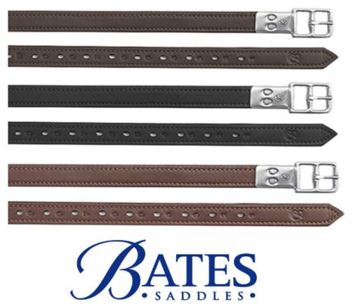 ACION ESTRIBO BATES CUERO CON HEBILLAS