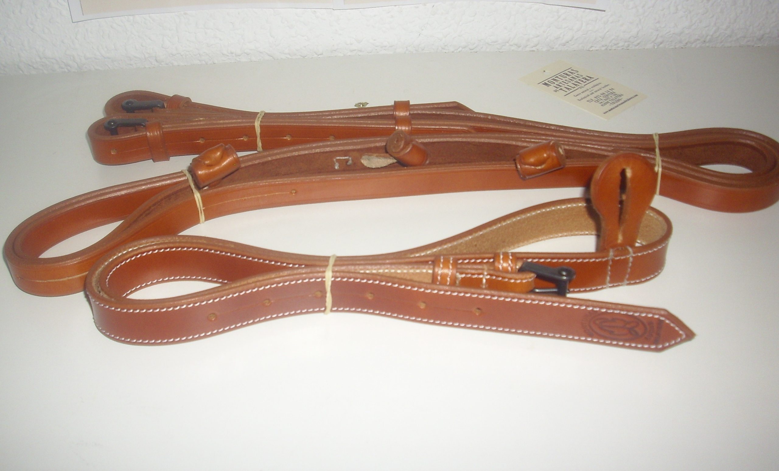 RIENDAS + CINTURON REJONEO LUCAS TALAVERA