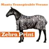 Manta Verano Zebra Print