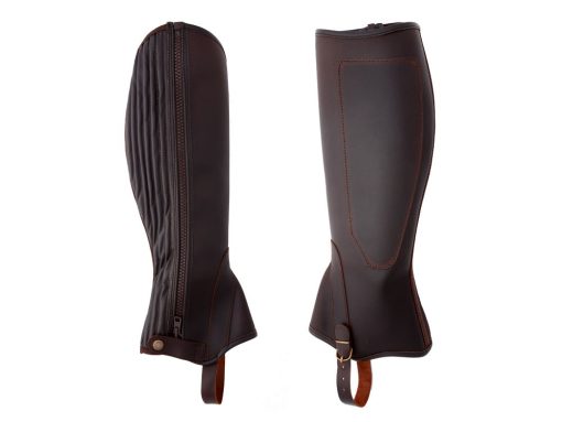 Polaina Artesana Cuero + Elastico