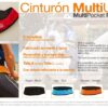 CINTURÓN MULTIUSOS CON 6 BOLSILLOS