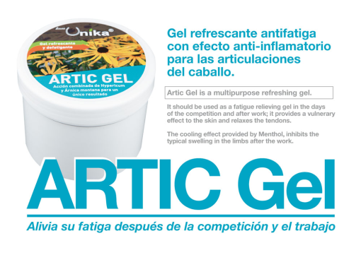 Unika Artic Gel Refrescante Antiinflamatorio 0.5Kg