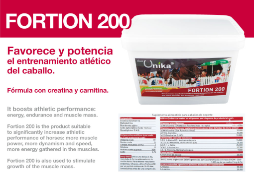 Unika Fortion Creatina Rendimiento Atletico 6.6Kg