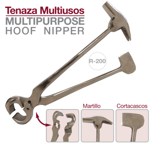 Tenaza Martillo Cortacasco Multiuso