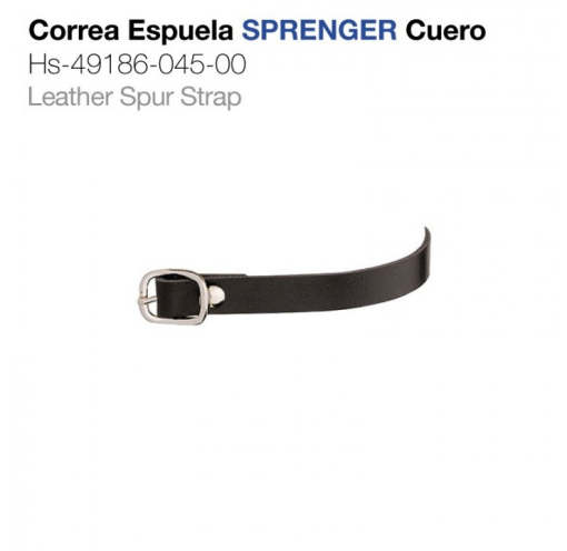 CORREA ESPUELA INGLESA SPRENGER CUERO - Imagen 3