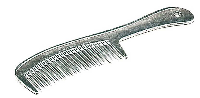 Peine Aluminio Con Mango