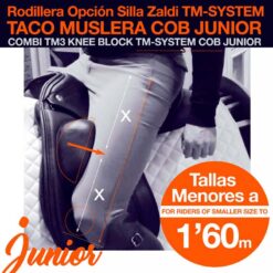 RODILLERA OPCIÓN SILLA ZALDI TM-S TACO MUSLERA