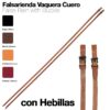 FALSARIENDA VAQUERA CUERO CON HEBILLAS