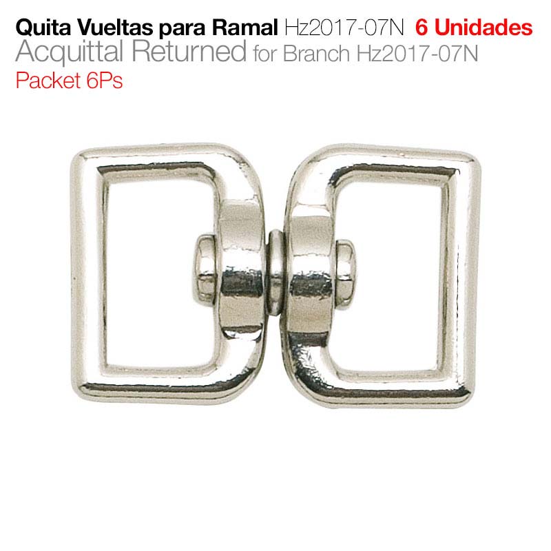 QUITA VUELTAS PARA RAMAL HZ2017-07N 6uds